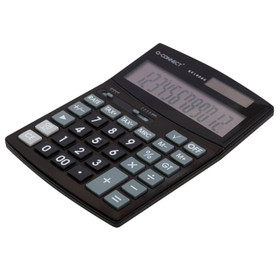 Pöytälaskin Connect 12-numeroa iso näyttö
