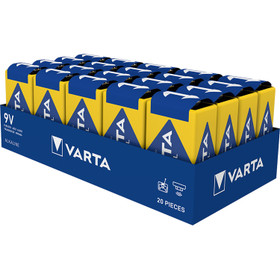 Paristo Varta Industrial Pro 9V / 20 kpl/pkt
