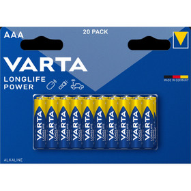 Paristo Varta Longlife Power AAA / 20 kpl