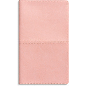 Burde taskukalenteri Interplano roosa keinonahka suomi/ruotsi 2026 