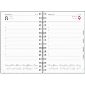 Burde pöytäkalenteri Päiväkirja Story kukka 2026 