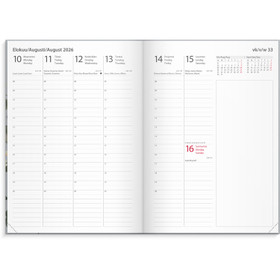 Burde pöytäkalenteri Business Flora 2026 