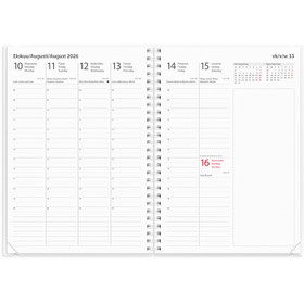 Burde pöytäkalenteri Business 4 in 1  2026 