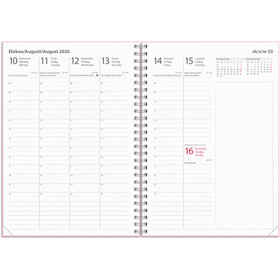 Burde pöytäkalenteri Business Style 2026 