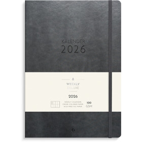 Burde pöytäkalenteri Weekly Deluxe 2026 