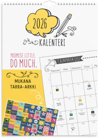 Burde Seinäkalenteri Scribble 2026