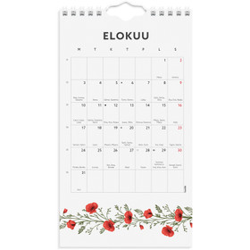 Burde Seinäkalenteri Mini Duo 2026