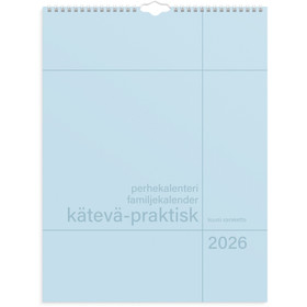 Burde Seinäkalenteri Perhekalenteri Kätevä 2026