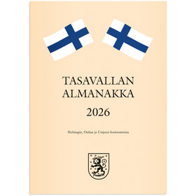 Burde pöytäkalenteri Tasavallan almanakka 2026 