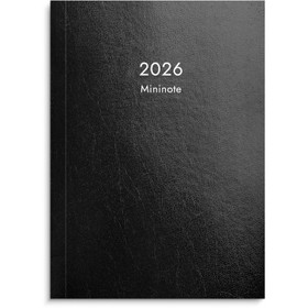 Burde taskukalenteri Mininote liimasidottu 2026 