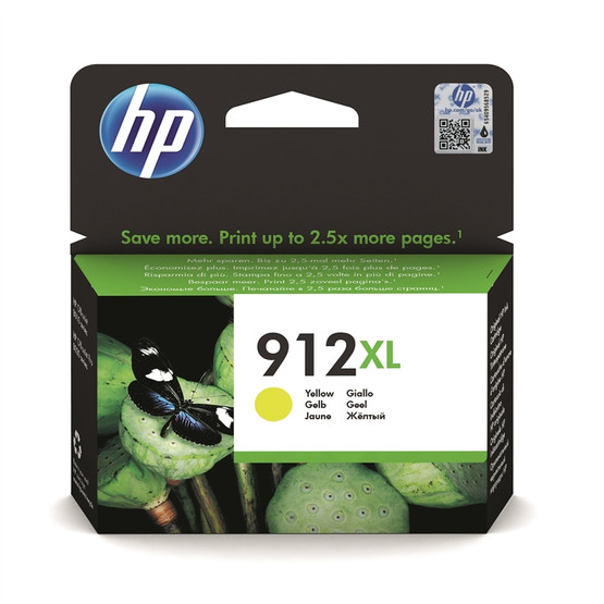 Mustesuihkuväri HP NO. HP 912XL yellow - 3YL83AE