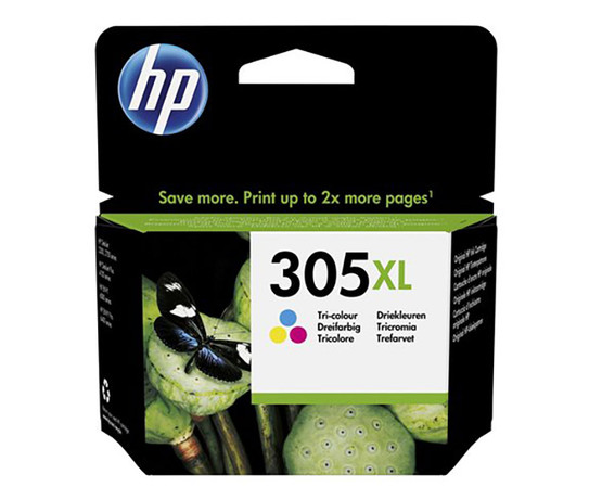 Mustesuihkuväri HP NO. HP 305XL 3-väri - 3YM63AE