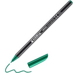 Kuitukärkikynä Edding 1200 1.0 mm vihreä  10 kpl/pkt