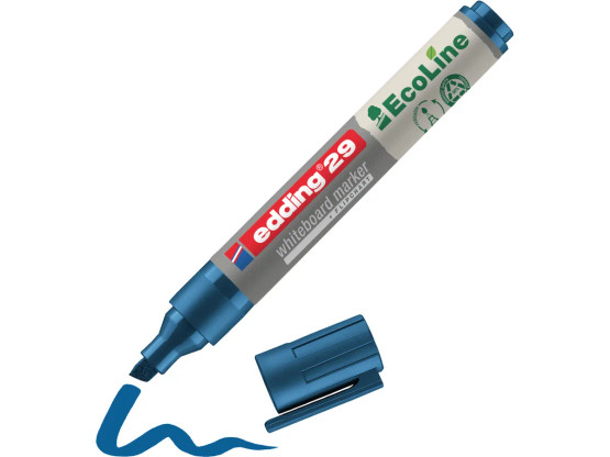 Valkotaulukynä Edding 29 Ecoline 1-5mm sininen  10 kpl/pkt