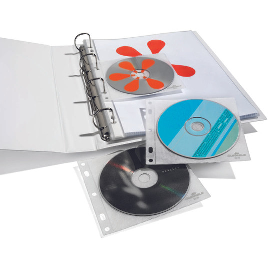 CD-kansiotasku Durable yhdelle 10 kpl/pkt