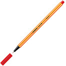 Kuitukärkikynä Stabilo Point 88 punainen  10 kpl/pkt