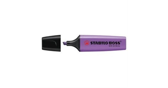 Korostuskynä Stabilo Boss Original violetti  10 kpl/pkt