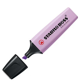 Korostuskynä Stabilo Boss Original pastellinvioletti  10 kpl/pkt