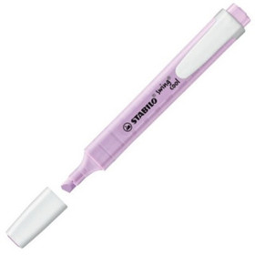 Korostuskynä Stabilo Swing Cool pastellinvioletti  10 kpl/pkt