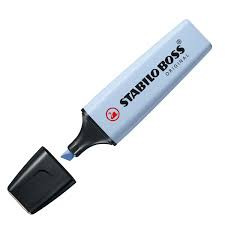 Korostuskynä Stabilo Boss Original pastellinsininen  10 kpl/pkt