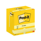 Viestilappu Post-it Z-Notes 76x127mm keltainen 12 kpl / pkt