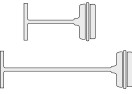 Kiinnike 125mm nylon 5000 kpl
