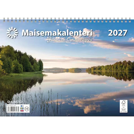 Ajasto seinäkalenteri Maisemakalenteri 2027