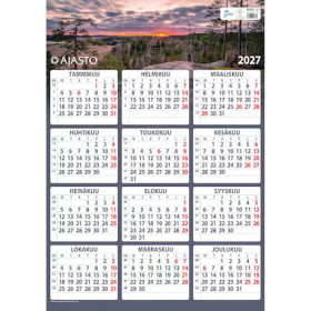 Ajasto seinäkalenteri Maxi 2027