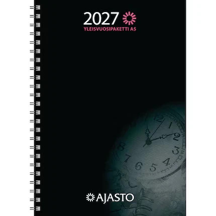 Ajasto pöytäkalenteri Yleisvuosipaketti A5 2027