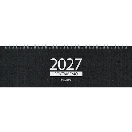 Ajasto pöytäkalenteri Pöytämemo Viikkomuistio 2027