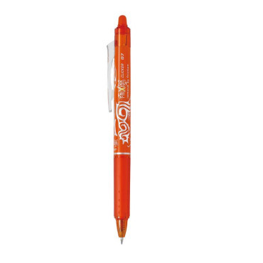 Kuulakärkikynä Pilot FriXion Clicker 0,7 mm oranssi  12 kpl/pkt