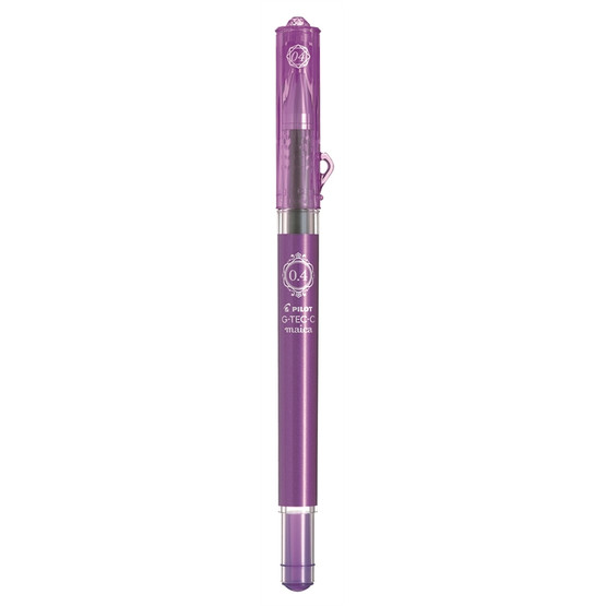Geelikynä Pilot G-Tec-C Maica 0,4 violetti  12 kpl/pkt