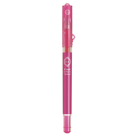 Geelikynä Pilot G-Tec-C Maica 0,4 pinkki  12 kpl/pkt