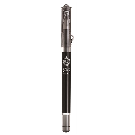 Geelikynä Pilot G-Tec-C Maica 0,4 musta  12 kpl/pkt