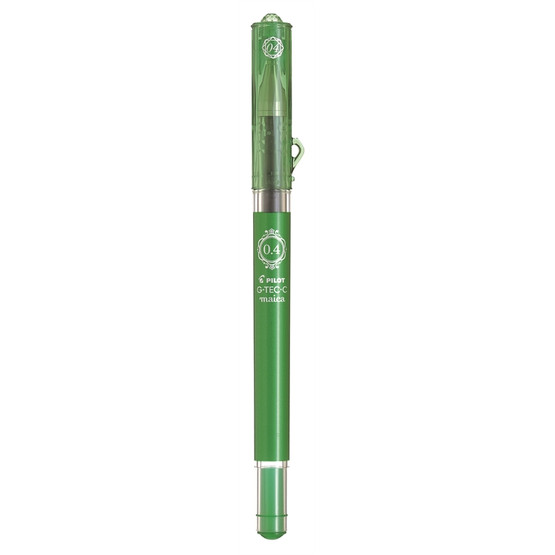 Geelikynä Pilot G-Tec-C Maica 0,4 vihreä  12 kpl/pkt