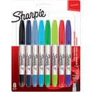 Kuitukärkikynä Sharpie Twin Tip värilajitelma  8 väriä