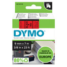 Tarrakasetti Dymo D1 40917 9mm punainen/musta 