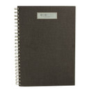 Muistikirja Bigso A4 musta 180 sivua  10 kpl/pkt