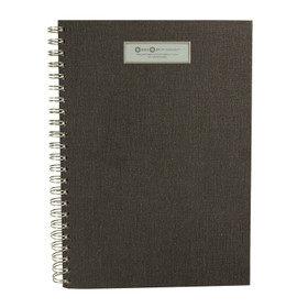 Muistikirja Bigso A4 musta 180 sivua  10 kpl/pkt