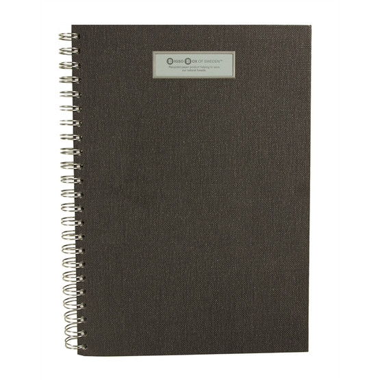 Muistikirja Bigso A4 musta 180 sivua  10 kpl/pkt