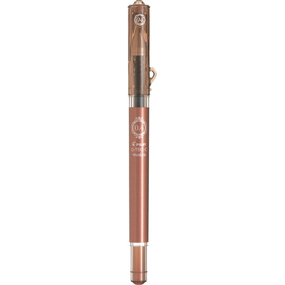 Geelikynä Pilot G-Tec-C Maica 0,4 ruskea  12 kpl/pkt