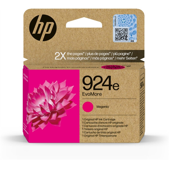 Mustesuihkuväri HP NO. HP 924e EvoMore Magenta - 4K0U8NE