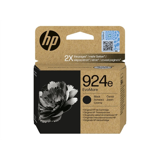 Mustesuihkuväri HP NO. HP 924e EvoMore musta - 4K0V0NE