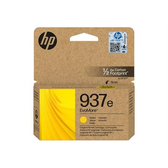 Mustesuihkuväri HP NO. HP 937e EvoMore Yellow - 4S6W8NE