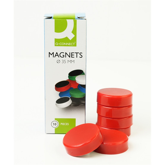 Magneetti 35mm punainen / 10 kpl