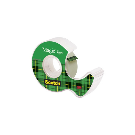 Asiakirjateippi Scotch Magic 810 19mmx7.5m +katkaisija 12 rll/pkt