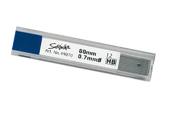 Irtolyijy Scriva 0,7mm HB  12 lyijyä/putki   12 putkea/pkt