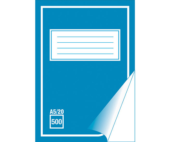 Kouluvihko 500 A5/20 blanko  20 kpl/pkt