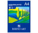 Vesivärilehtiö Rhino Art A4/16 140G  10 kpl/pkt