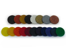 Vesivärinappi 30 mm No 15 oranssi 20 kpl 